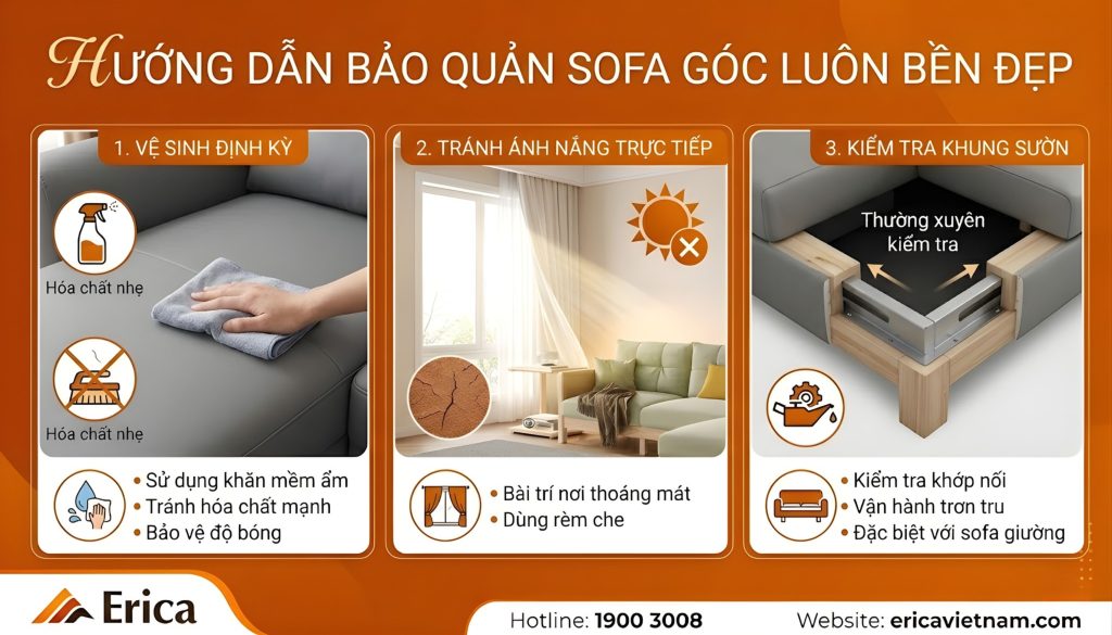 cách bảo quản sofa