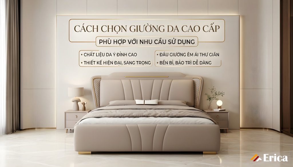 Cách chọn giường ngủ cao cấp