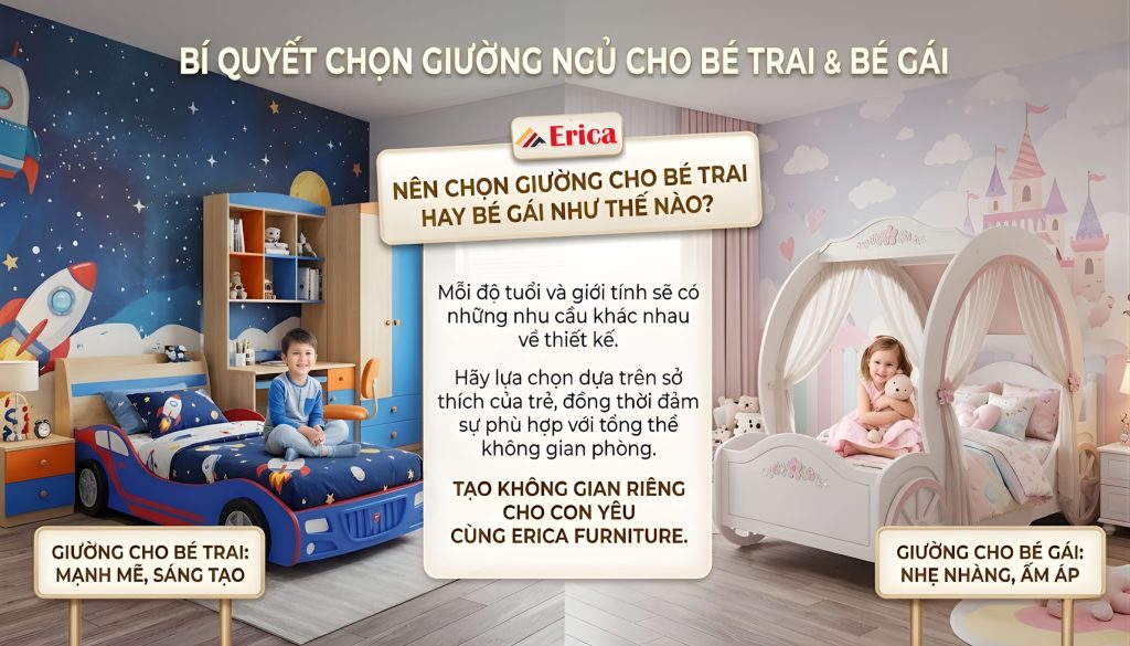 chọn giường ngủ cho bé 
