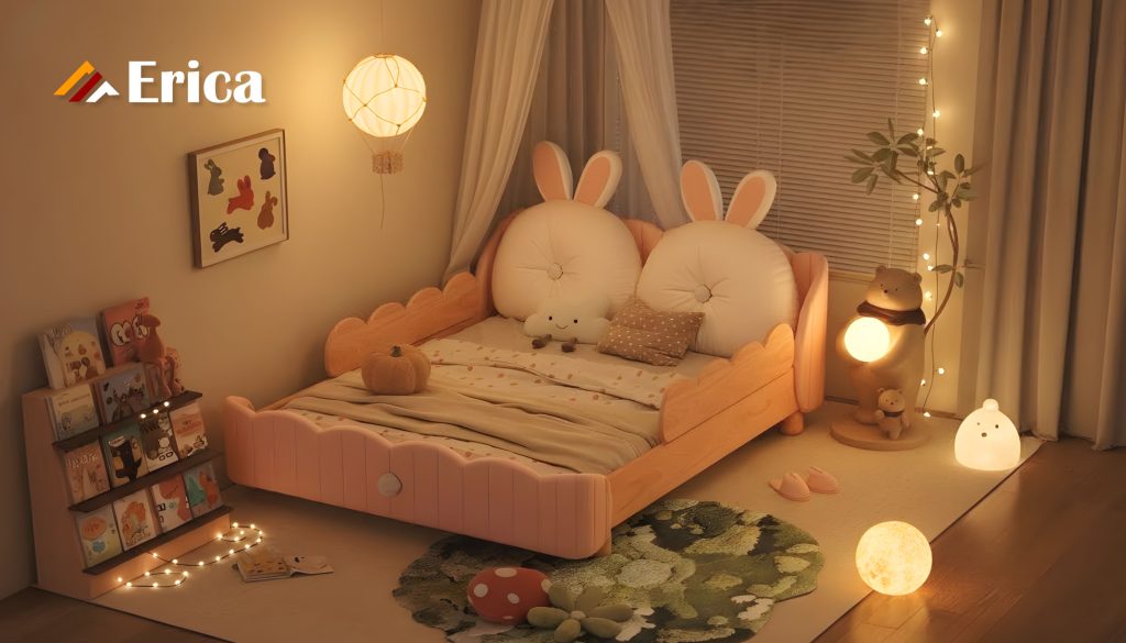 giường cho bé gái