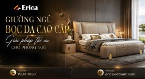 Giường ngủ bọc da cao cấp giải pháp tối ưu cho phòng ngủ