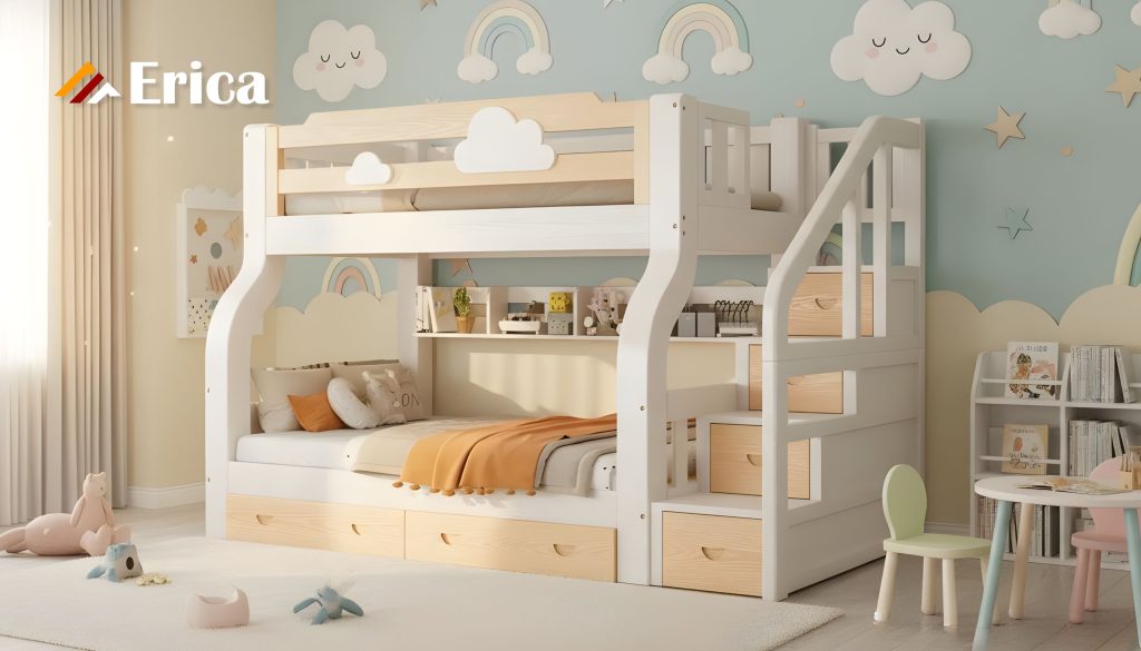giường tầng cho bé