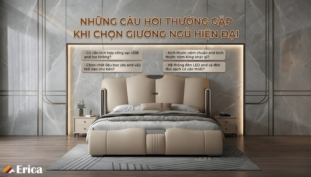Những câu hỏi thường gặp khi chọn giường?