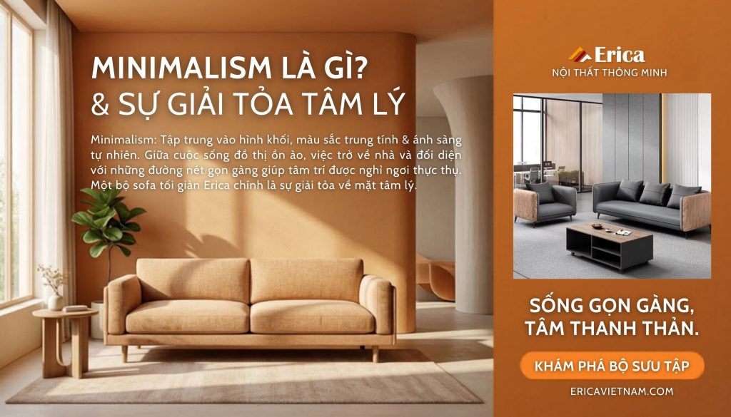 phong cách minimalism