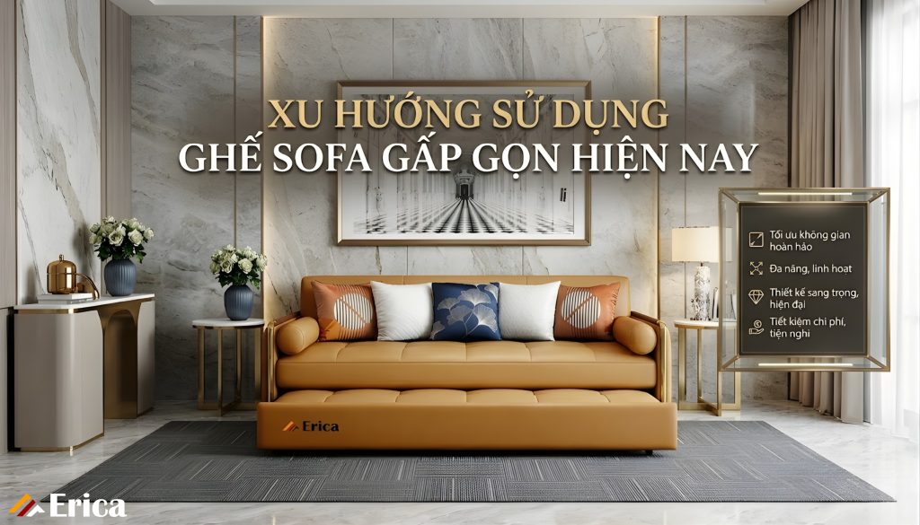 Xu hướng sử dụng ghế sofa hiện nay