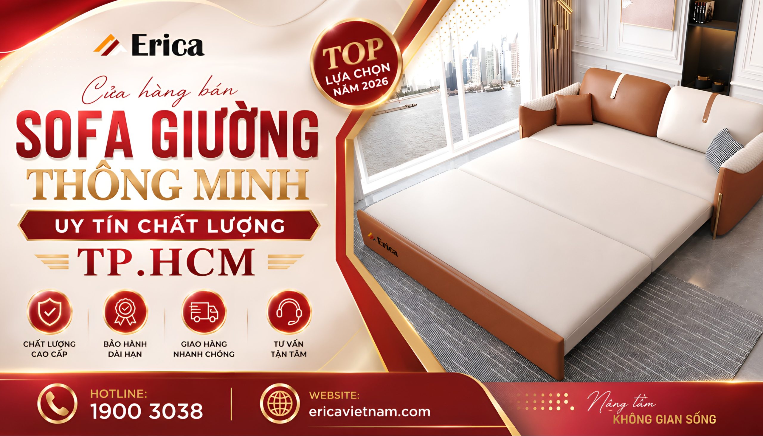 Cửa hàng bán sofa giường thông minh uy tín chất lượng TP.HCM