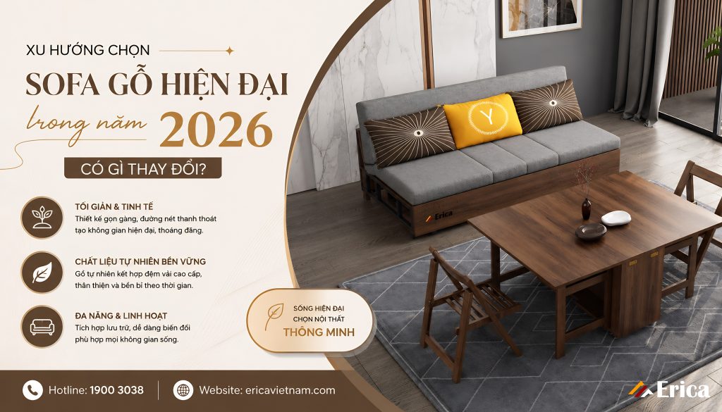 Xu hướng chọn sofa 2026