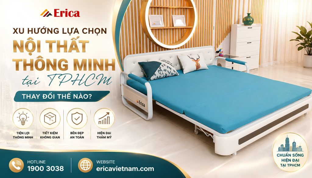 Xu hướng lựa chọn nội thất thông minh tại TPHCM