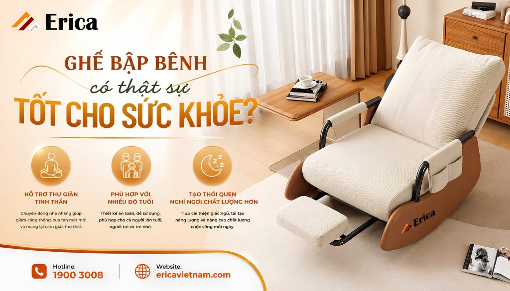 Ghế bập bênh có thật sự tốt cho sức khỏe