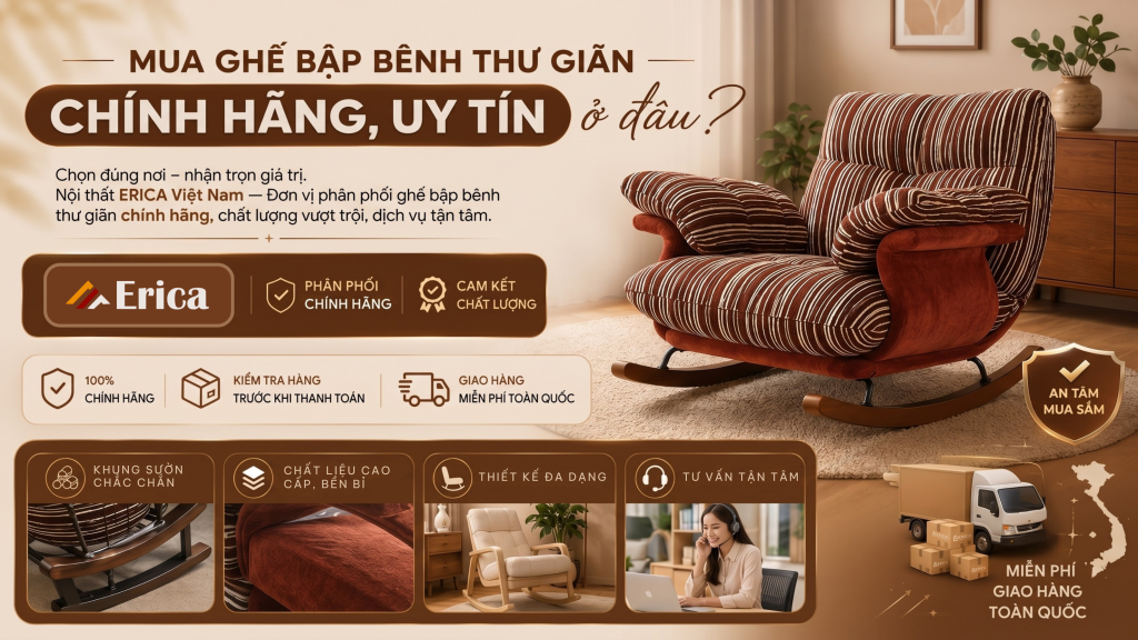Địa Chỉ Mua Ghế Bập Bênh Thư Giãn Uy Tín 