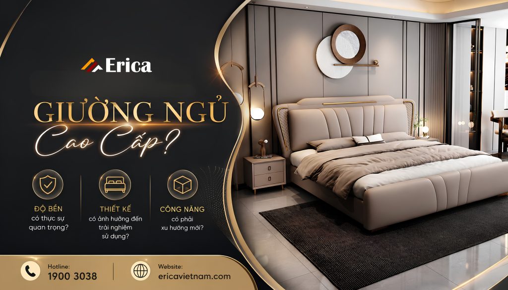 Người dùng quan tâm điều gì ở giường ngủ cao cấp