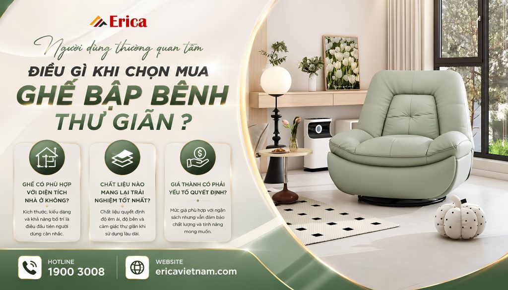 Người dùng quan tâm gì khi mua ghế bập bênh