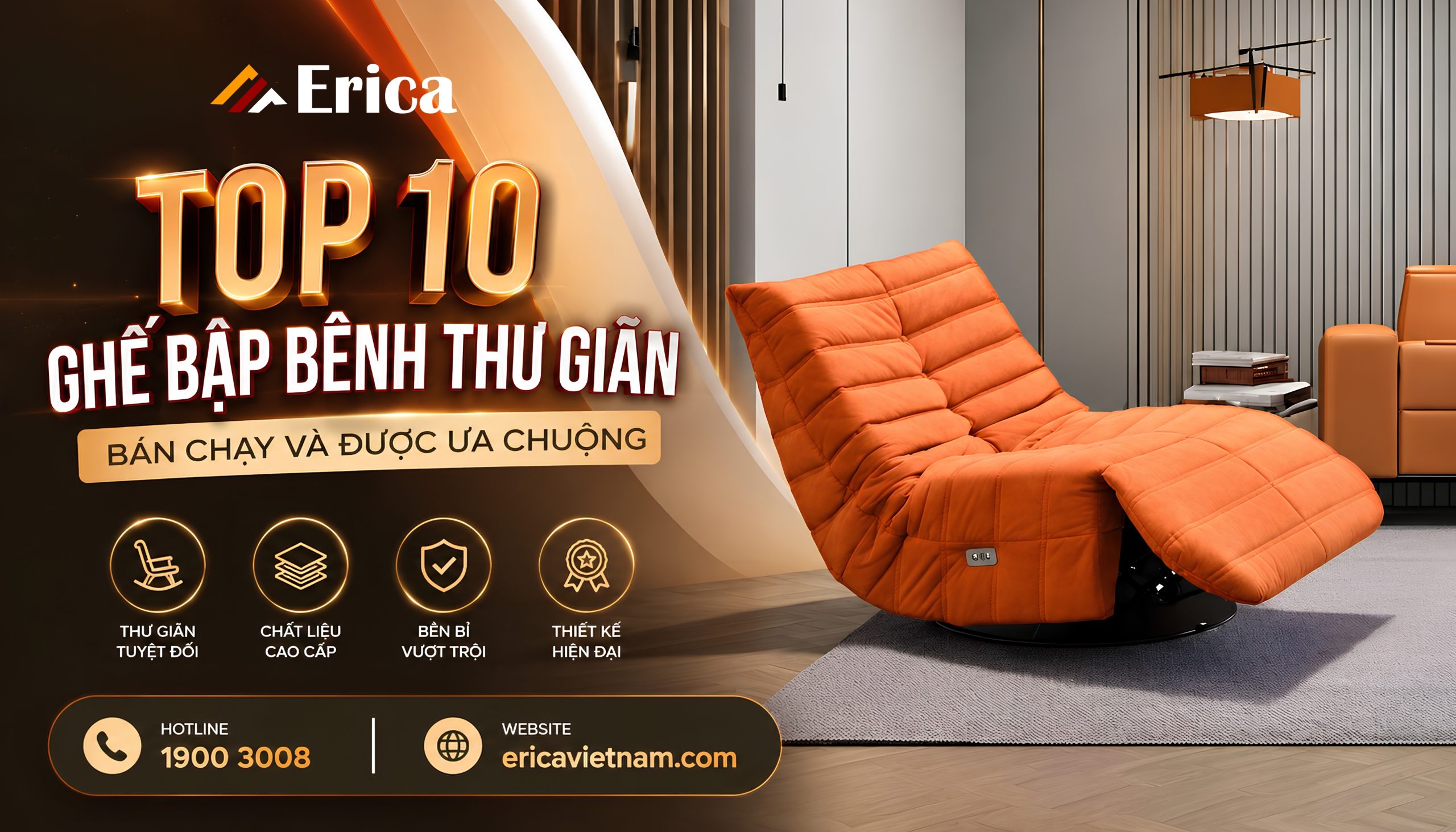 Top 10 ghế bập bênh thư giãn bán chạy và được ưa chuộng