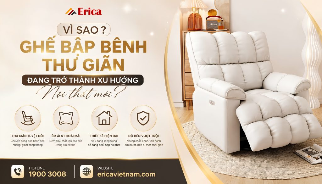 Vì sao ghế bập bênh đang trở thành xu hướng?