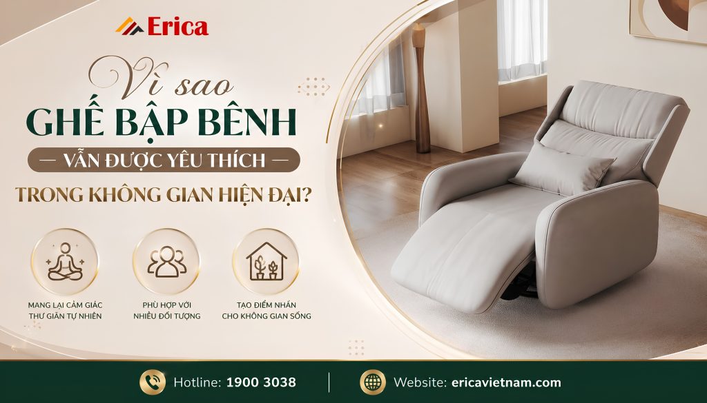 Vì sao ghế bập bênh vẫn được yêu thích với phòng hiện đại?