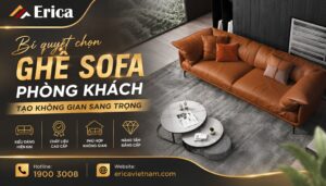 Bí quyết chọn ghế sofa phòng khách tạo không gian sang trọng