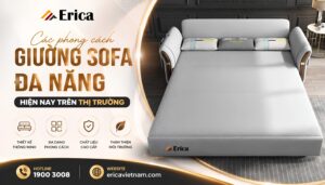 Các phong cách giường sofa đa năng hiện nay trên thị trường