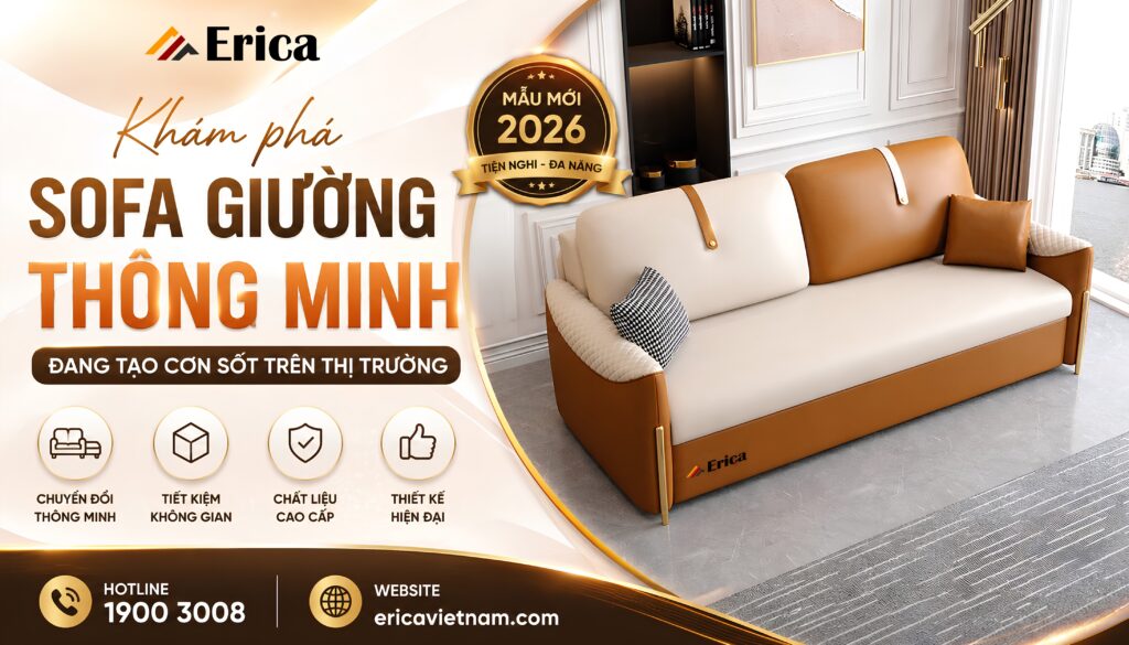 Khám phá sofa giường thông minh đang tạo cơn sốt trên thị trường