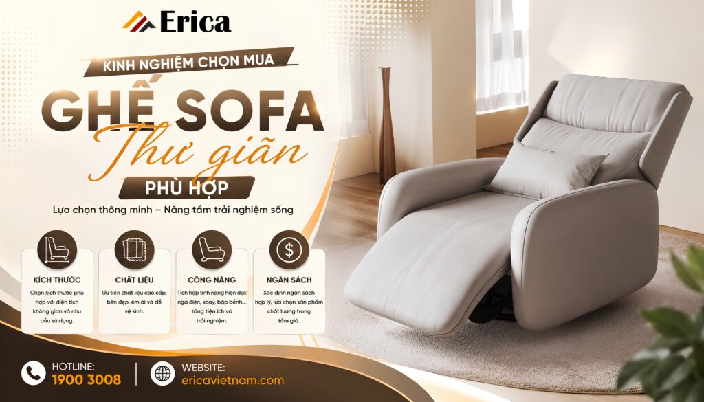 Kinh nghiệm chọn mua ghế phù hợp