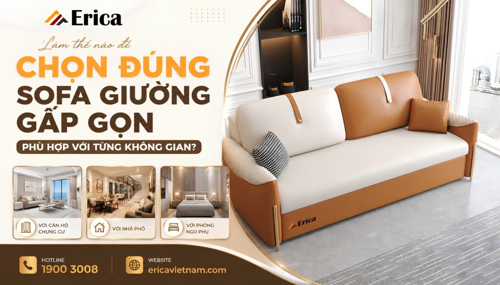 Làm thế nào để chọn đúng sofa phù hợp từng không gian?