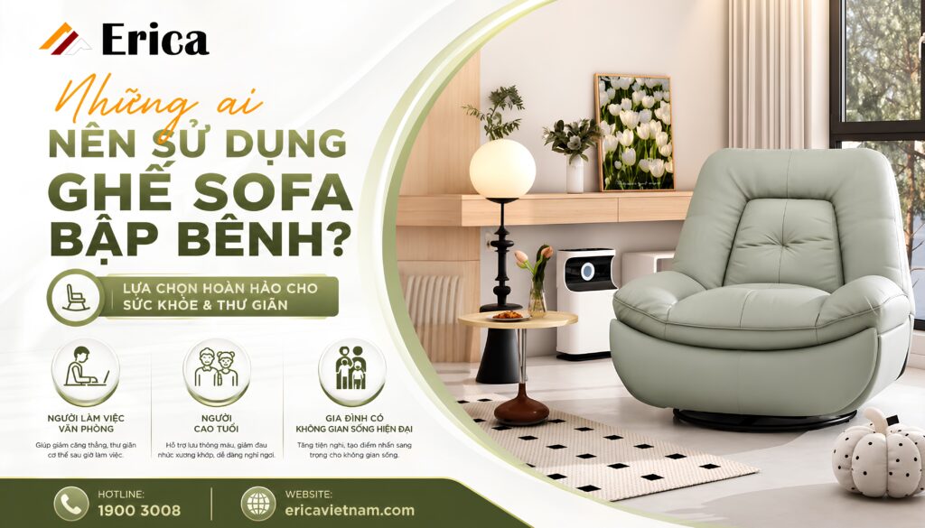Những ai nên sử dụng ghế sofa bập bênh?