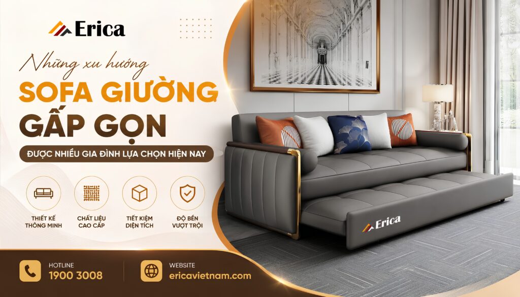 Những xu hướng sofa được nhiều gia đình lựa chọn