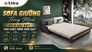 Sofa giường thông minh có gì đặc biệt cho cuộc sống hiện đại