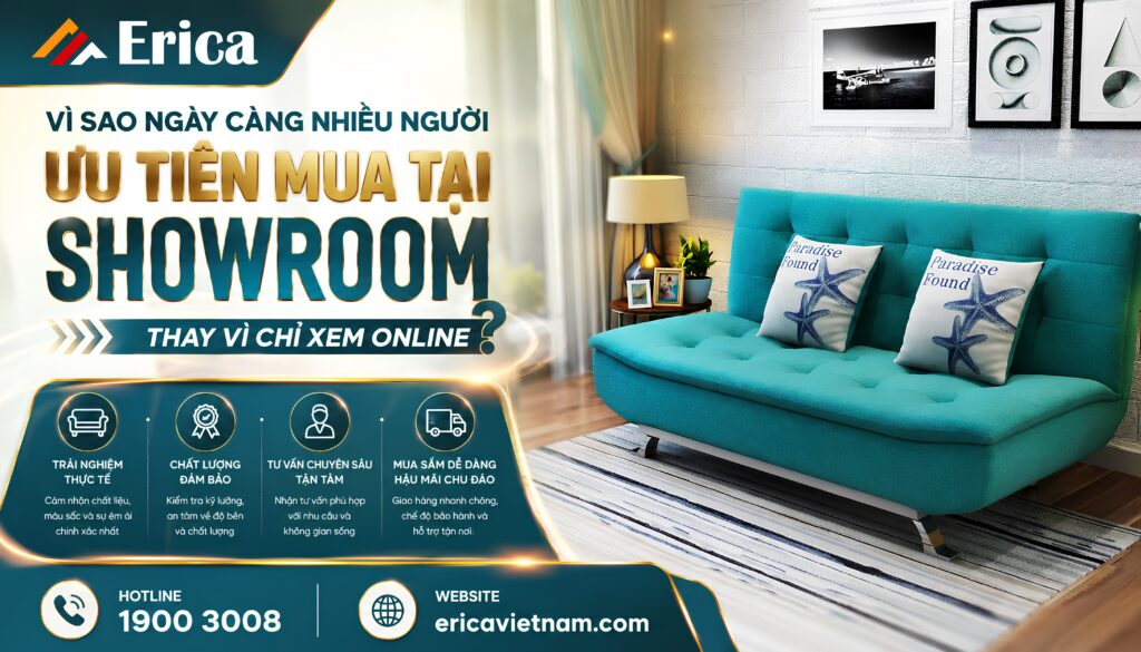Vì sao ngày càng nhiều người ưu tiên mua tại showroom?