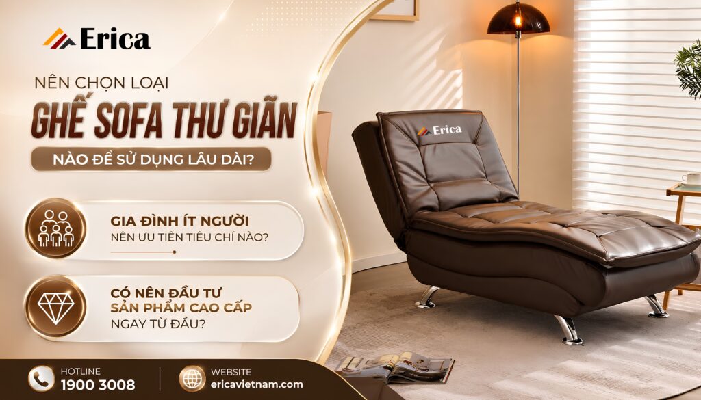 Nên chọn loại ghế nào để dùng lâu dài?