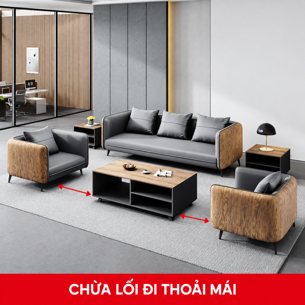 Chọn kích thước để giữ lối đi thoải mái