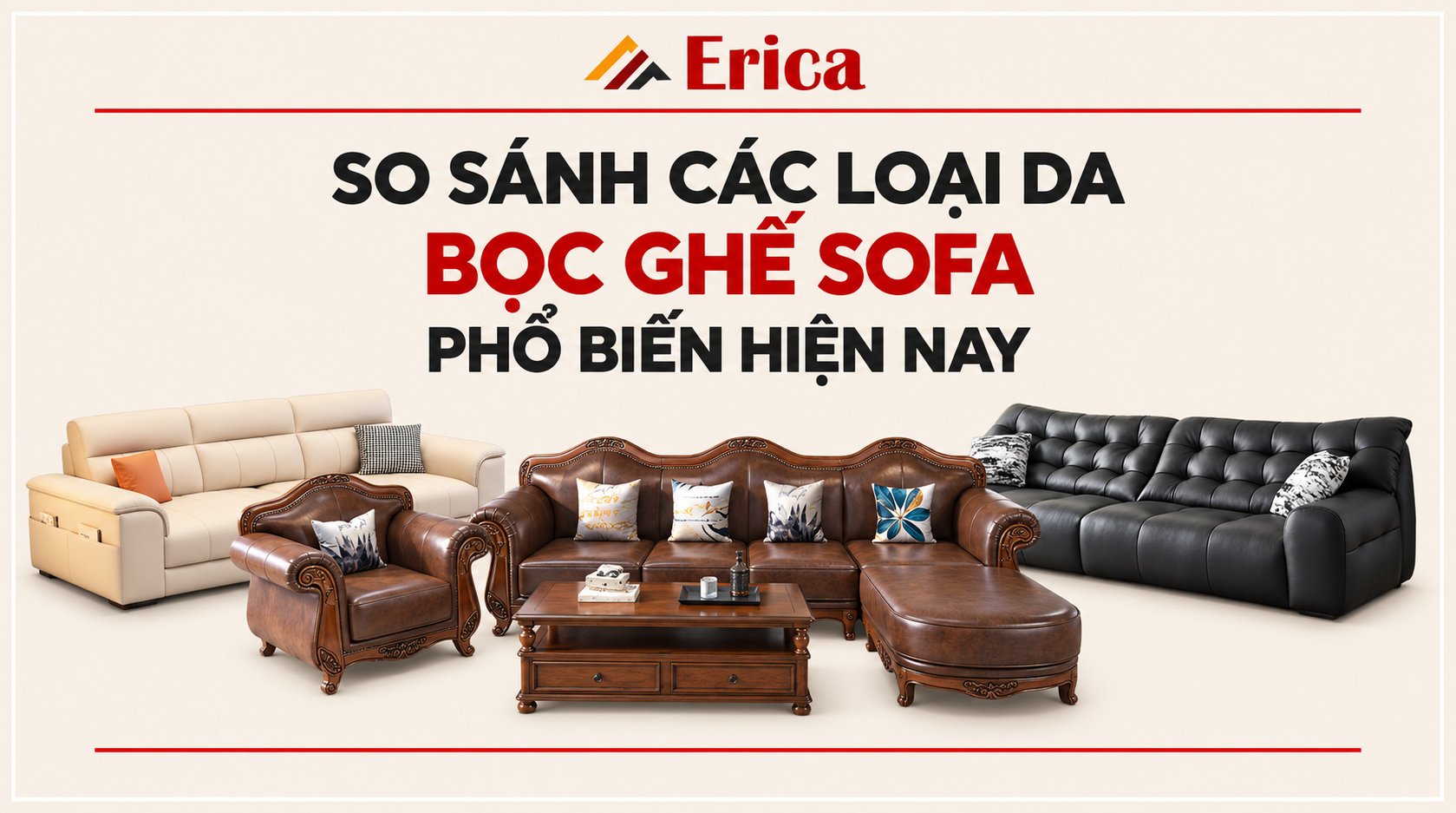 So Sánh Các Loại Da Bọc Ghế Sofa Phổ Biến Hiện Nay