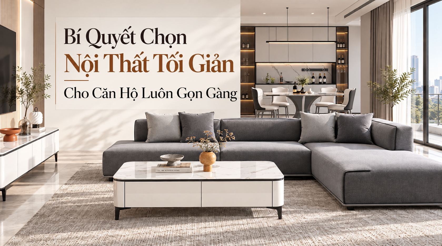 nội thất tối giản