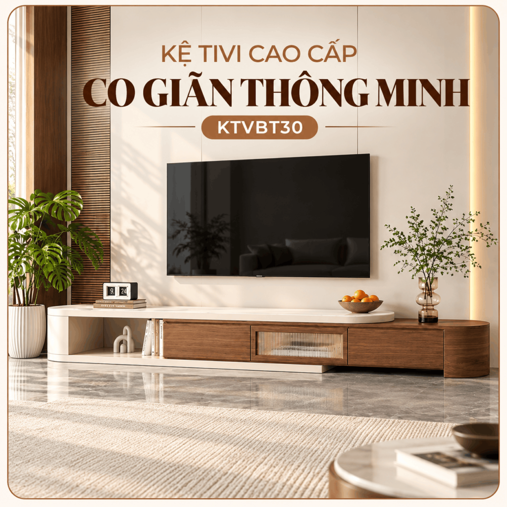 Kệ tivi co giãn thông minh Erica KTVBT30