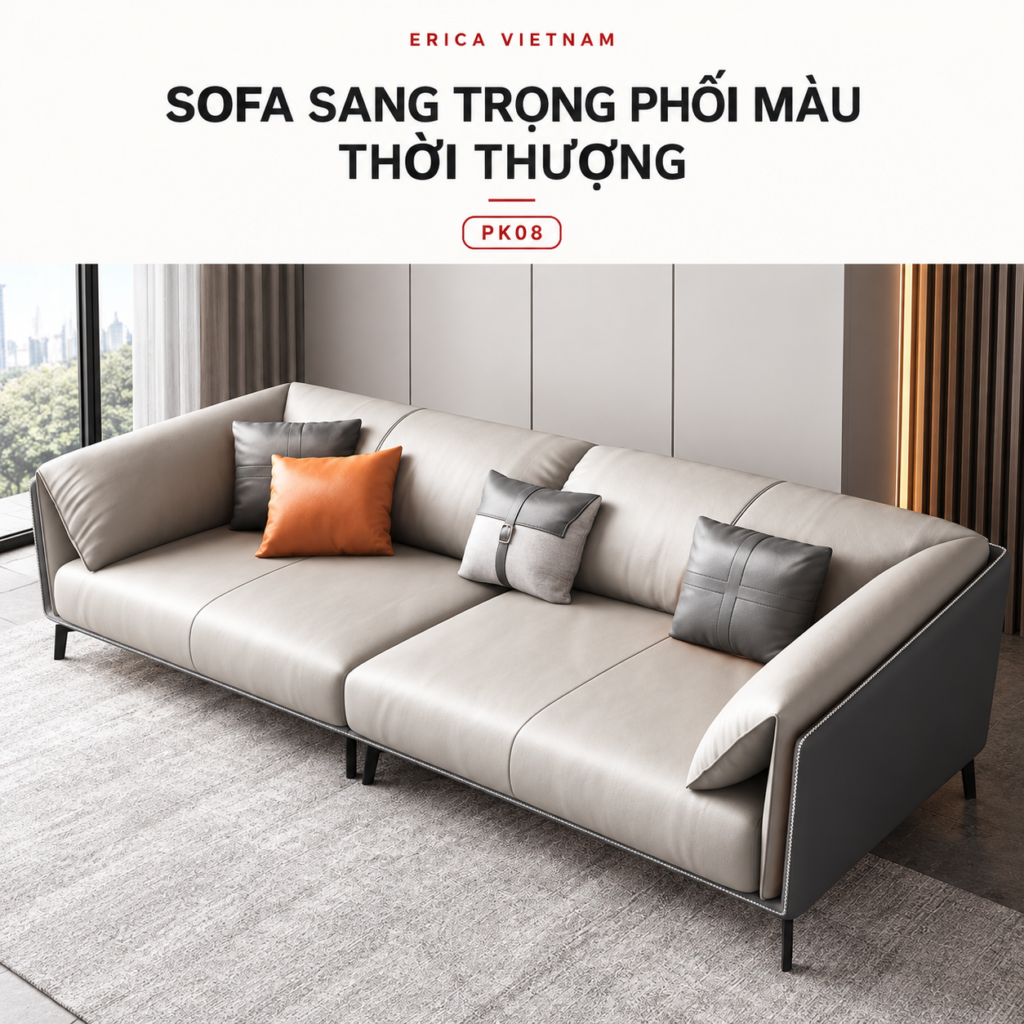 Sofa Băng Tinh Tế Erica PK08